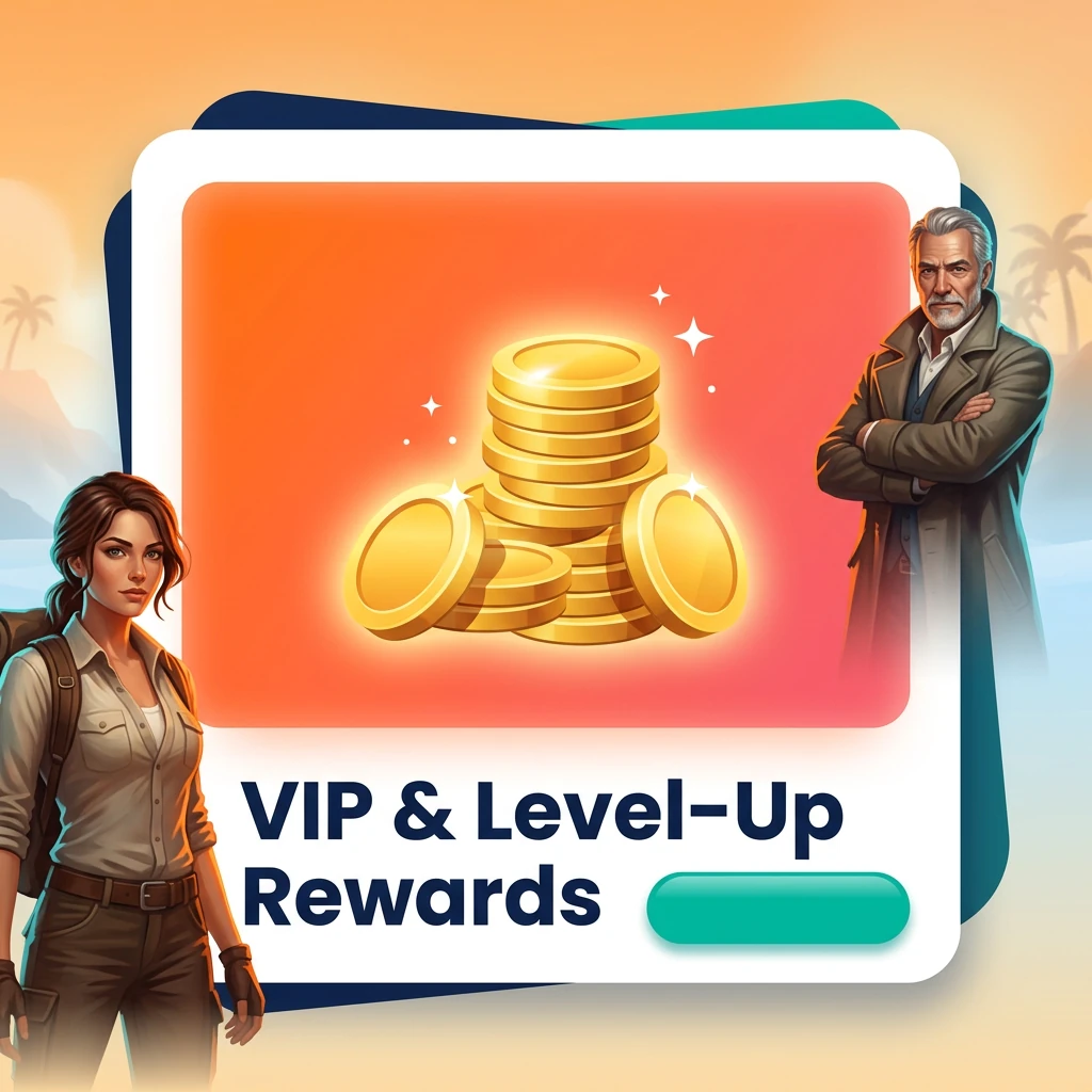 VIP & Level-Up Rewards